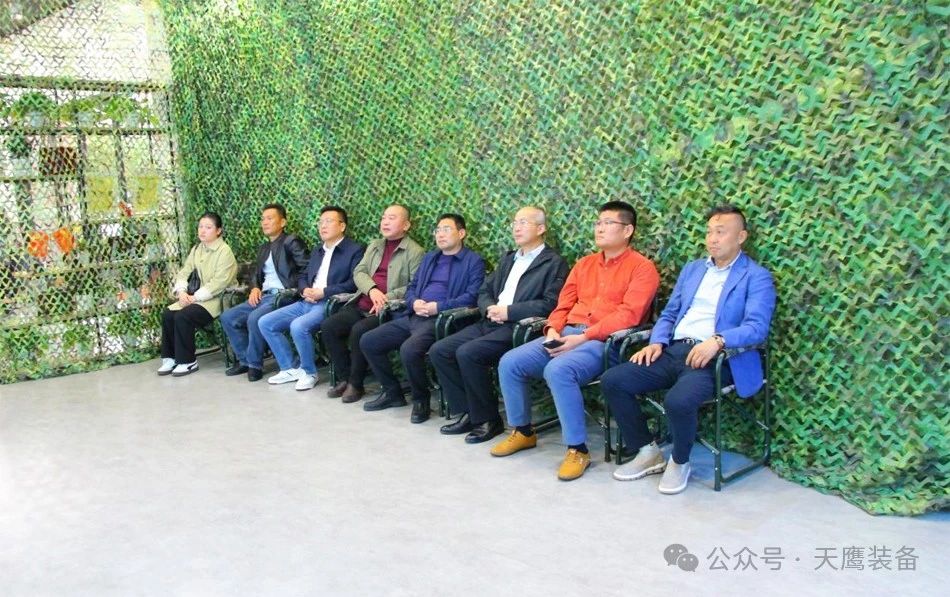 安慶市迎江區領導一行蒞臨天鷹裝備交流考察(圖1)